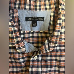 Banana Republic XL Oxford Shirt Tailored Slim Fit